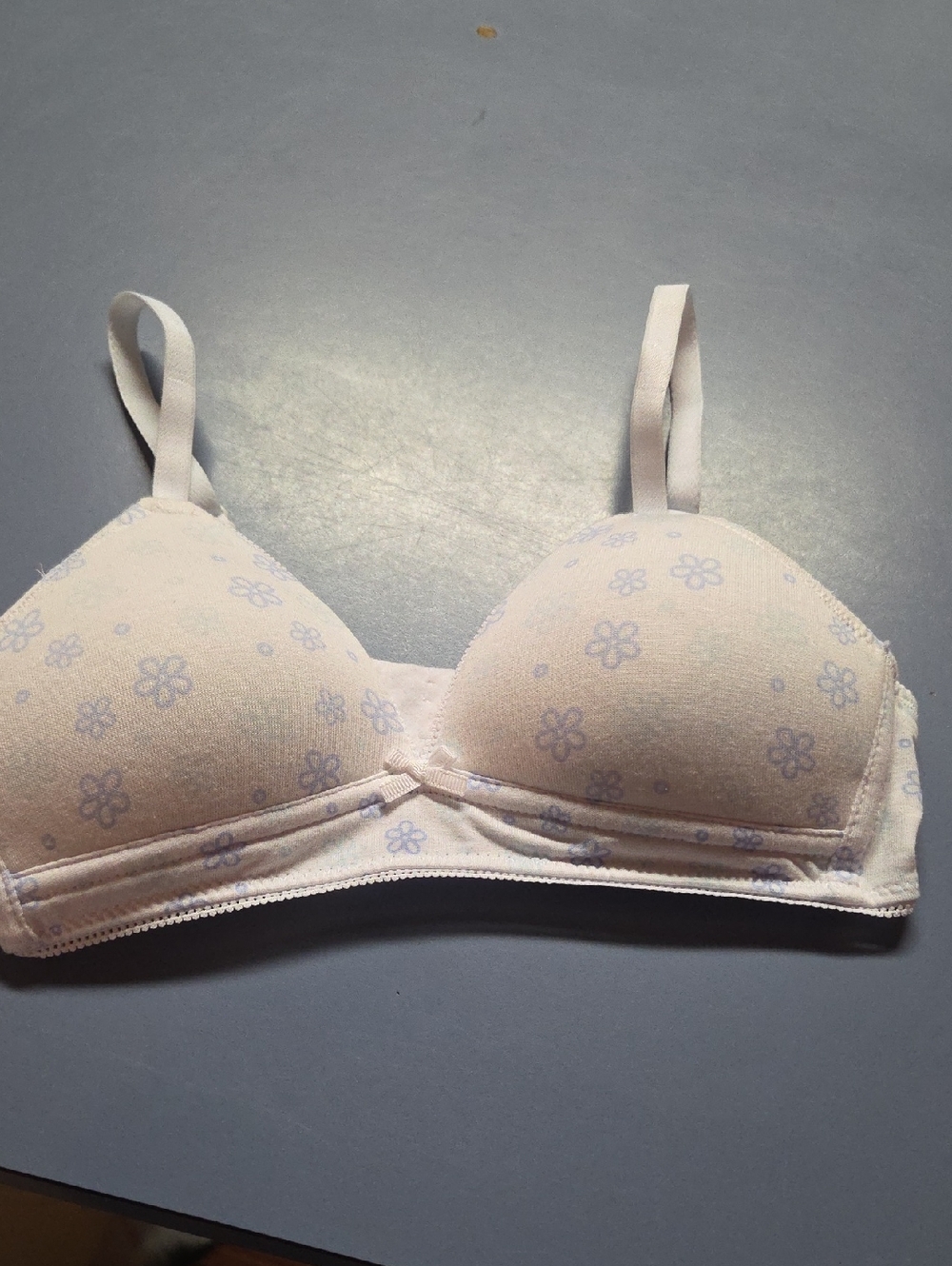 wonder nation Pale Pink Floral Wireless Bra